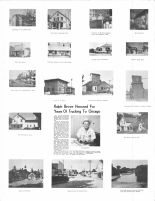 Ralph Brown, Chris. Miller, Scenes of Gilbertville, Cedar River, Gilbertville Milling Elevator and Lumber Company